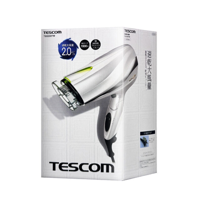 TESCOM(TID2200TW)防靜電大風量吹風機-白色